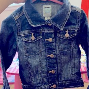 Toddler girl jean jacket